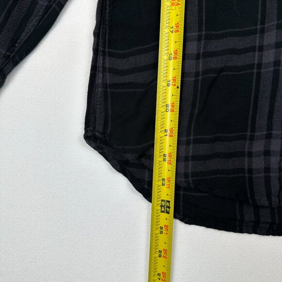 Rails Black Plaid Button down Shirt - Picture 6 of 7